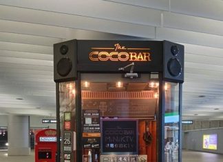 CoCoBar電話亭KTV點位擴展不停!機捷A1台北車站新據點,等你來開嗓狂飆!